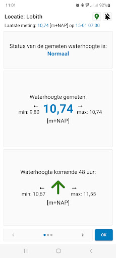MijnHoogwaterstanden Basis Screen 2
