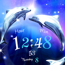 Icon image Dolphin Blue LWP Trial