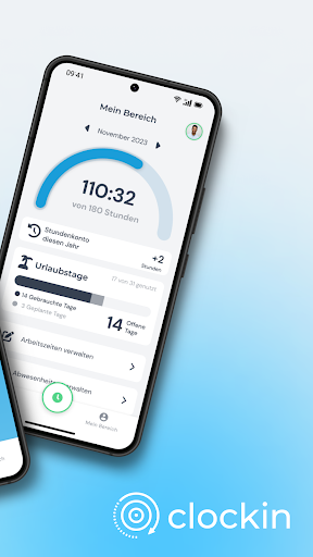 clockin – Zeiterfassung Screen 2