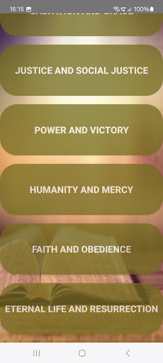 Android application Christian Bible Verses NIV screenshort