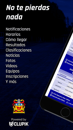 Club Deportivo Mac Allister Screen 2