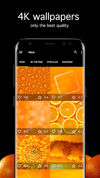 Orange Wallpapers PRO - 5.7.91 - (Android)