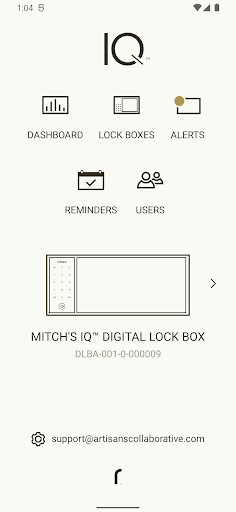 Robern IQ™ Digital Lock Box Screen 2