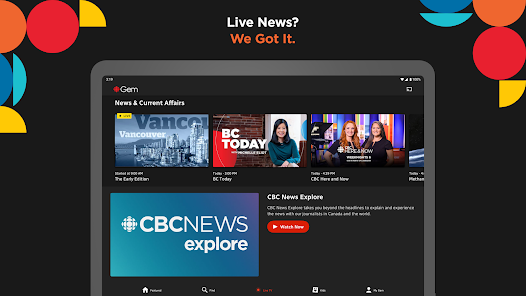 Cbc news live stream hot sale