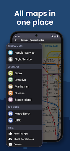 NYC Subway Map and MTA Bus Maps