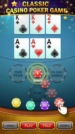Game screenshot Three Card Poker - Casino hack