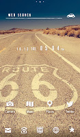 screenshot of Stylish Theme-Route 66-