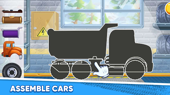 Truck game for kids v1.6 MOD APK (Trucks Unlocked) Free For Android 8