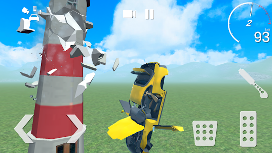 Cars vs Buildings: Car Crash