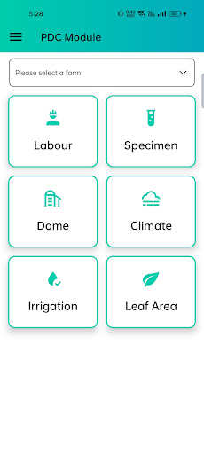 Android application EekiFoods screenshort