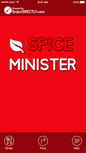 Spice Minister Screen 2