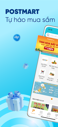 Android application PostMart: Sàn đặc sản Việt screenshort
