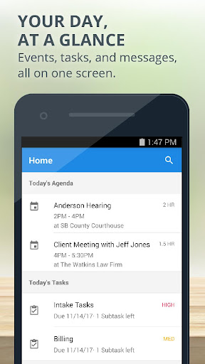 Android application MyCase screenshort