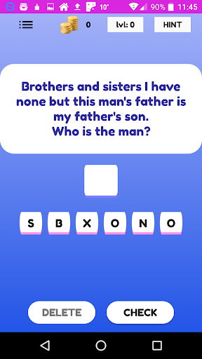 Riddles and asociations Screen 3