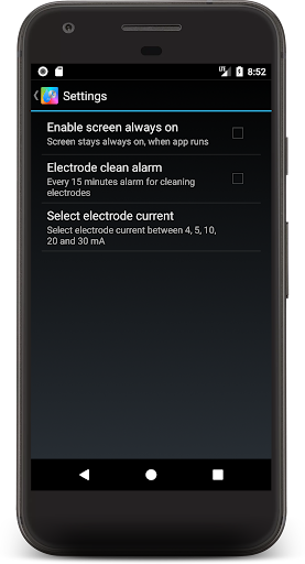SilverTimer Screen 2
