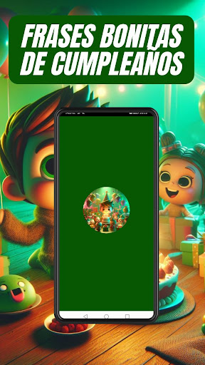 Android application Frases Bonitas de Cumpleaños screenshort