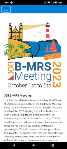XXI B-MRS Meeting Screen 2