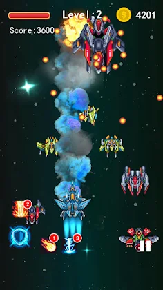 Galactic War : Alien Invasion - Screenshot 3