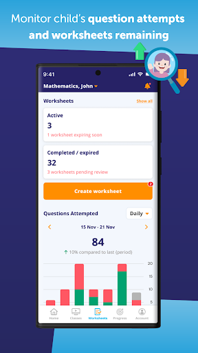Geniebook Parent Screen 3