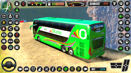 Android application City Coach Bus Simulator Game screenshort