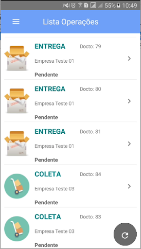 Atena TMS Tracking Screen 3