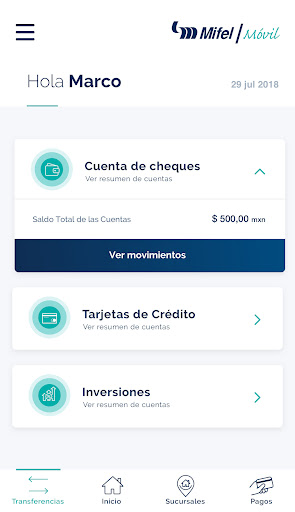 Banca Mifel screenshot 5