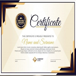 Cover Image of Unduh Certificates Frames templates  APK