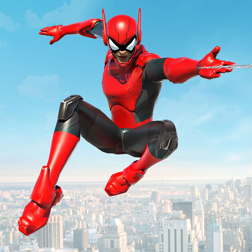 Robot Rope Hero Rescue Game Windowsでダウンロード