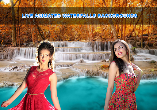 Screenshot of Waterfall Photo Frames