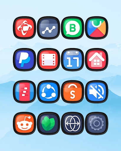 Screenshot of Kumza - Squircle Icon Pack