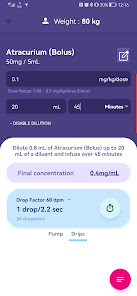 Captura 1 Infusions PRO Calculator android