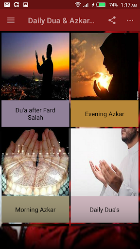 Android application Daily Dua & Azkar mp3 screenshort