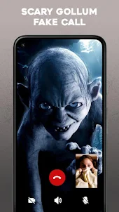 Scary Gollum Call - Video Call