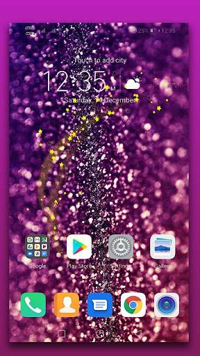 Glitter Live Wallpaper Screen 3
