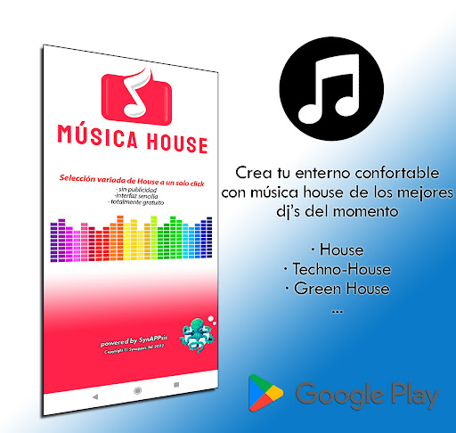 Android application Musica House screenshort