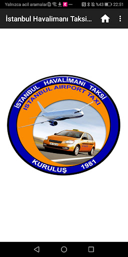 Android application İstanbul Airport Taxi screenshort