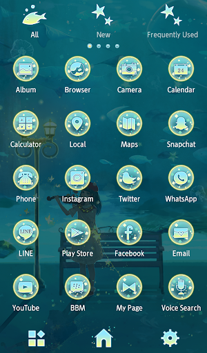 Concerto under Water Theme Screen 3