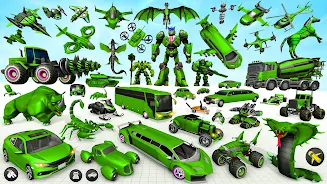 Army Robot Car Game:Robot Game screenshot 1