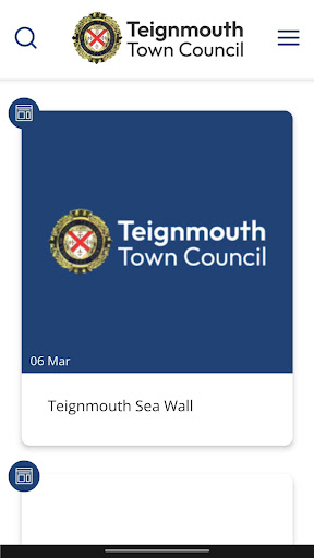 Teignmouth Town Council Screen 2