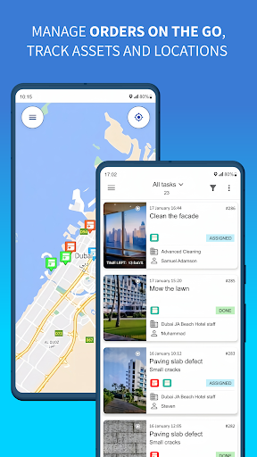 ActiveMap for field service Screen 2