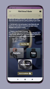 Fitbit versa 3 guide 1 APK screenshots 2
