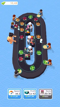 Game screenshot Idle Sushi Bar 3D apk download