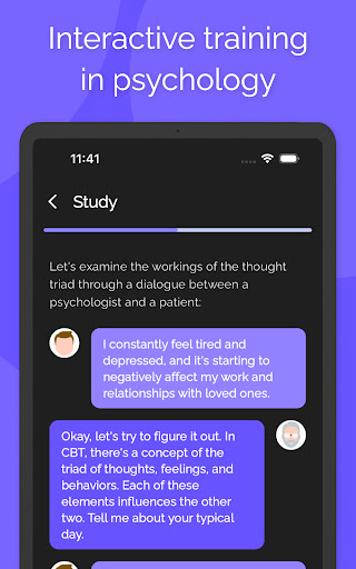 Screenshot of MindHealth: CBT Mental Health