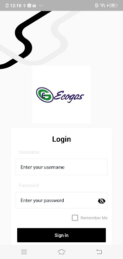 Android application Ecotrack Pro screenshort
