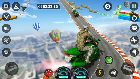 Motorcycle Bike Stunt Games 3D