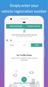 Bangalore Traffic -Check Fines  screenshots 1