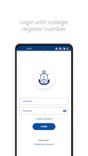 Android application Student - Nirmala College screenshort