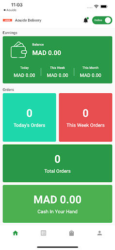 Android application DWS DeliveryMain screenshort