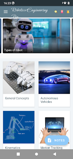 Android application Robotics Engineering Pro screenshort