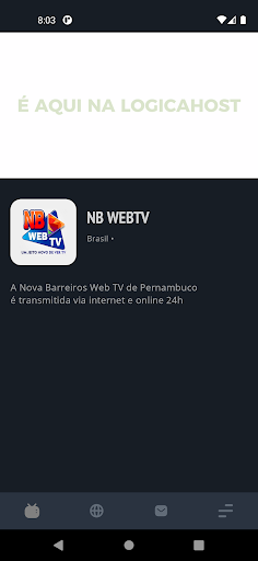 NB WEB TV HD Screen 3